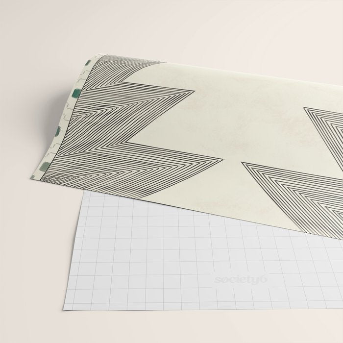 Southwestern Trippy Tile Wrapping Paper Gallery Image 2