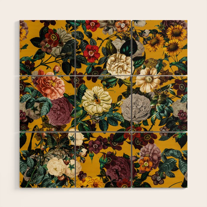 Exotic Garden V Wood Wall Art Gallery Image 1