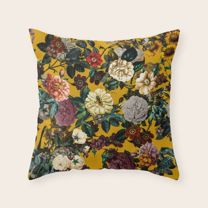 Exotic Garden V Throw Pillow Gallery Image 1
