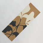 Abstract Modern Flowers 1 Yoga Mat Gallery Image 1