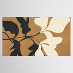 Abstract Modern Flowers 1 Tablecloth Gallery Image 2