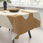 Abstract Modern Flowers 1 Tablecloth Gallery Image 3