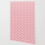 Happy Flowers Print in Pink Wallpaper Gallery Image 2
