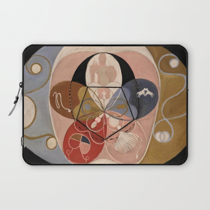 Hilma af Klint "Evolution, No. 14, Group VI" Laptop Sleeve Gallery Image 1