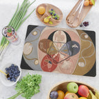 Hilma af Klint "Evolution, No. 14, Group VI" Cutting Board Gallery Image 2