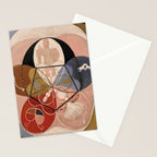 Hilma af Klint "Evolution, No. 14, Group VI" Stationery Card Gallery Image 2