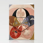 Hilma af Klint "Evolution, No. 14, Group VI" Stationery Card Gallery Image 2