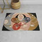Hilma af Klint "Evolution, No. 14, Group VI" Rug Gallery Image 1