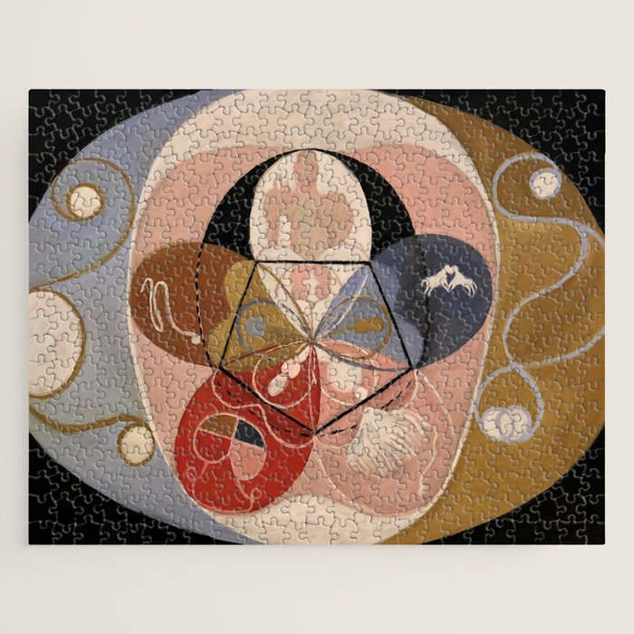 Hilma af Klint "Evolution, No. 14, Group VI" Jigsaw Puzzle Gallery Image 1