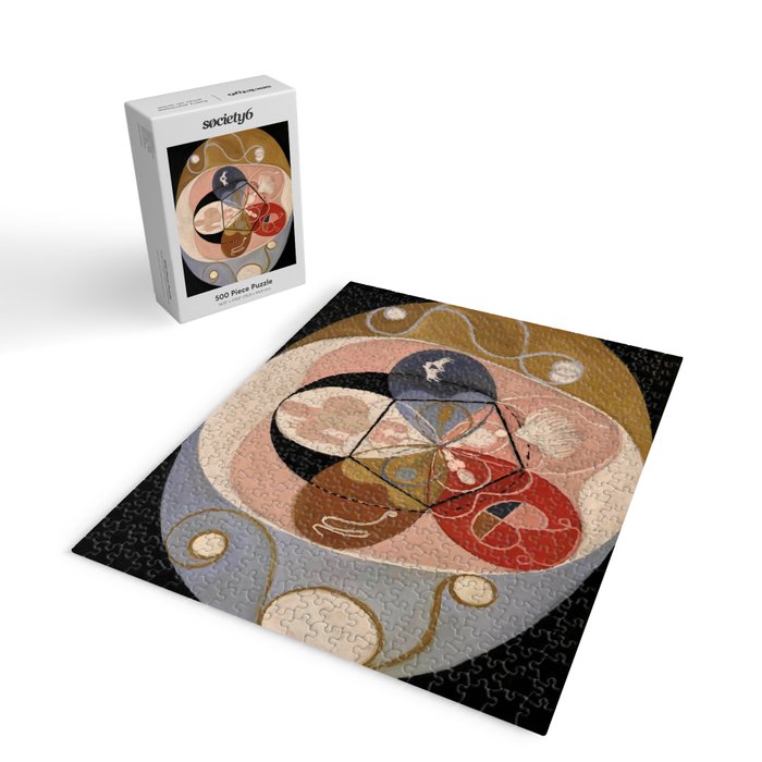 Hilma af Klint "Evolution, No. 14, Group VI" Jigsaw Puzzle Gallery Image 2