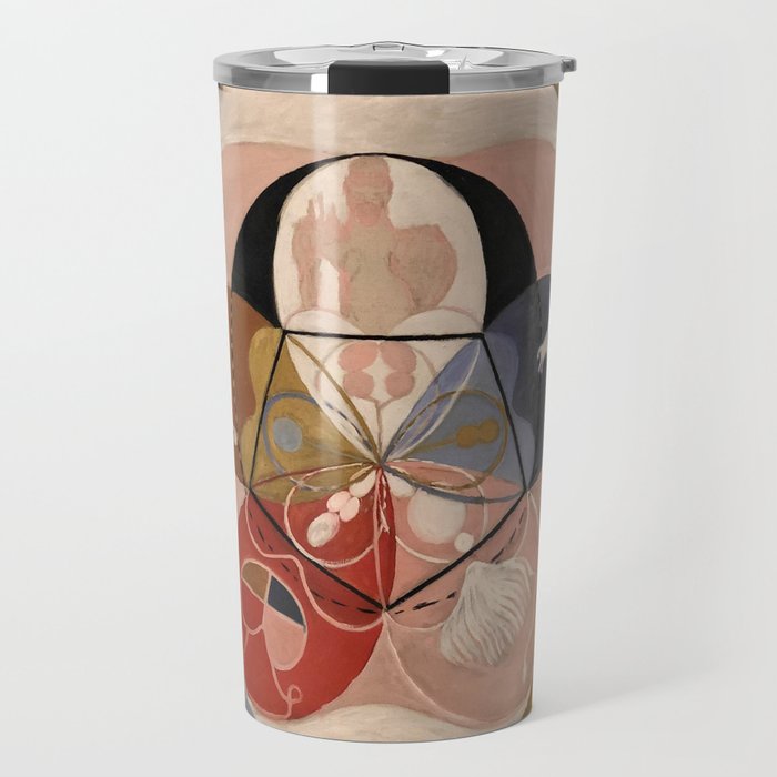Hilma af Klint "Evolution, No. 14, Group VI" Travel Mug Gallery Image 1