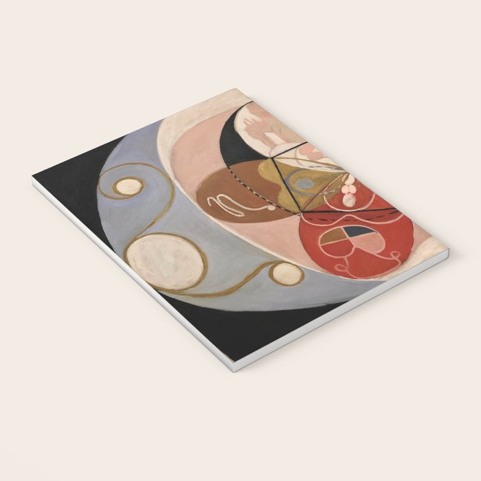Hilma af Klint "Evolution, No. 14, Group VI" Notebook Gallery Image 3