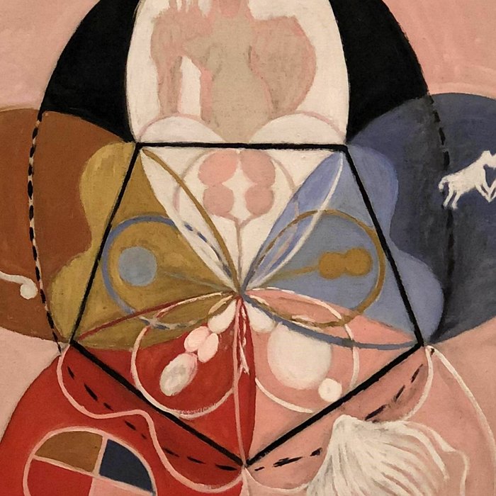 Hilma af Klint "Evolution, No. 14, Group VI" Coffee Mug Gallery Image 2