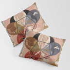 Hilma af Klint "Evolution, No. 14, Group VI" Pillow Sham Gallery Image 3