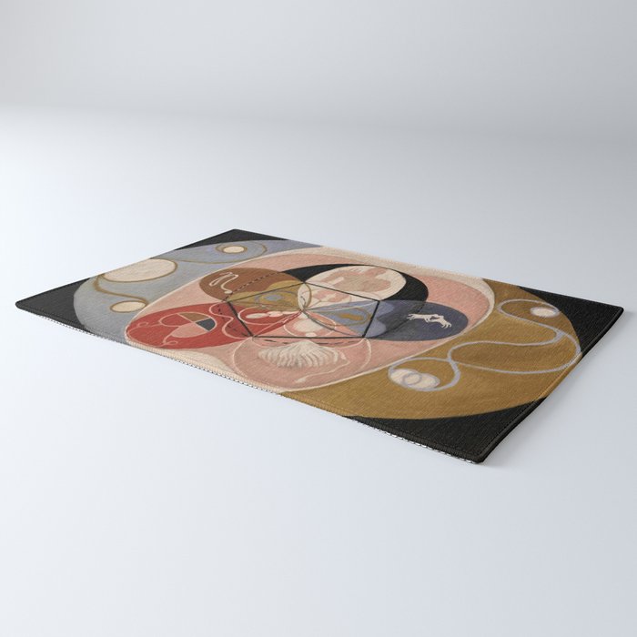 Hilma af Klint "Evolution, No. 14, Group VI" Rug Gallery Image 3