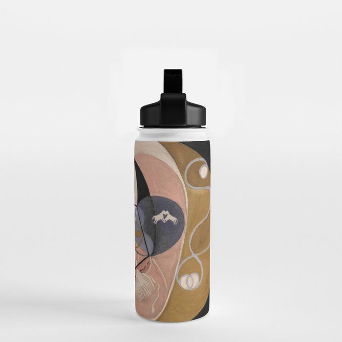 Hilma af Klint "Evolution, No. 14, Group VI" Water Bottle Gallery Image 2