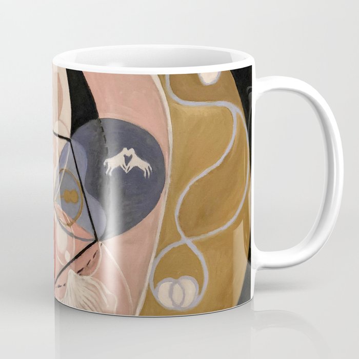 Hilma af Klint "Evolution, No. 14, Group VI" Coffee Mug Gallery Image 1