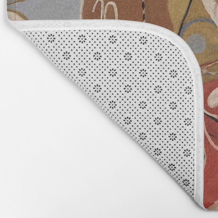 Hilma af Klint "Evolution, No. 14, Group VI" Bath Mat Gallery Image 2