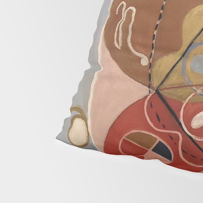 Hilma af Klint "Evolution, No. 14, Group VI" Pillow Sham Gallery Image 4
