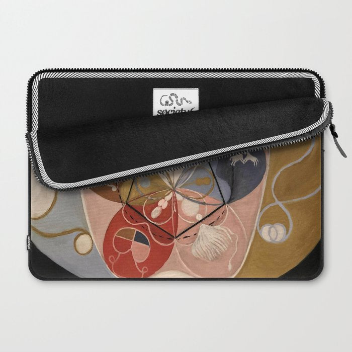 Hilma af Klint "Evolution, No. 14, Group VI" Laptop Sleeve Gallery Image 2