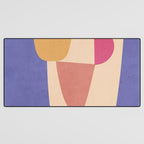 Modern Abstract Minimal Shapes 98 Desk Mat Gallery Image 3