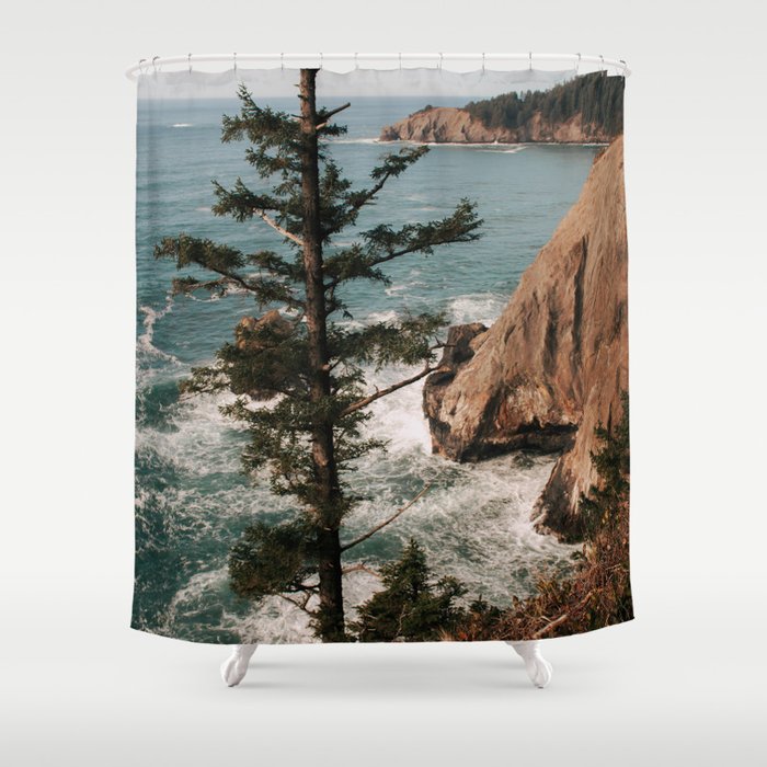 Oregon Coast IV Shower Curtain Gallery Image 1