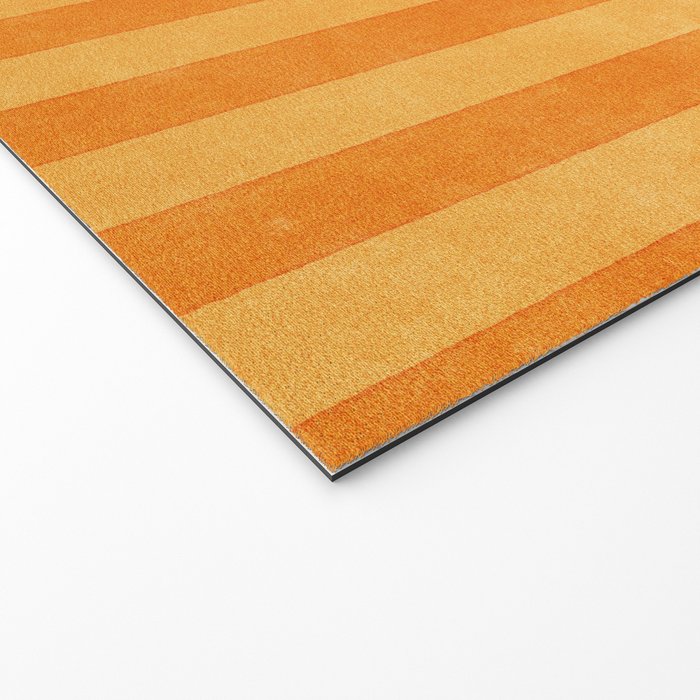 STRIPES - 004 - orange Welcome Mat Gallery Image 2
