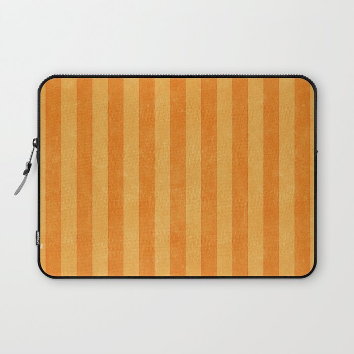 STRIPES - 004 - orange Laptop Sleeve Gallery Image 1