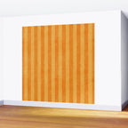 STRIPES - 004 - orange Wall Mural Gallery Image 2