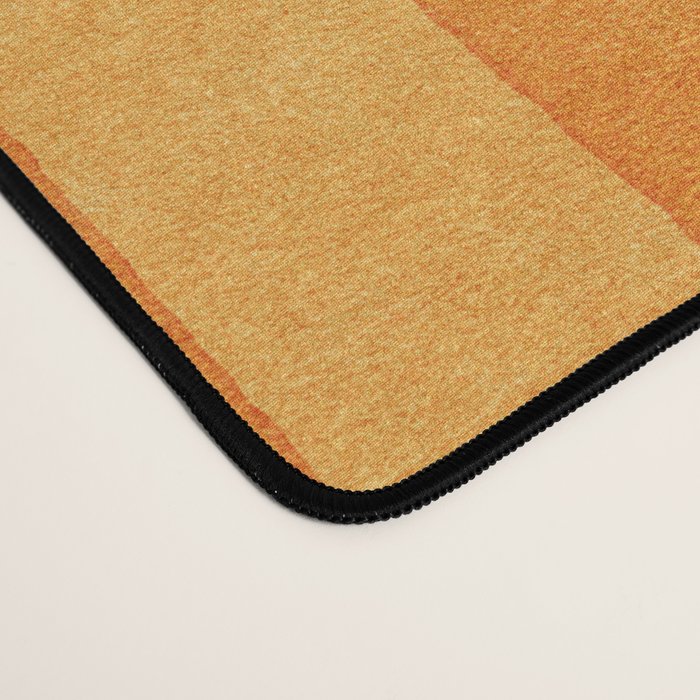 STRIPES - 004 - orange Desk Mat Gallery Image 4