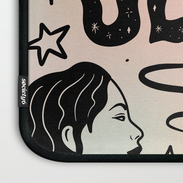 Celestial Gemini Laptop Sleeve Gallery Image 3
