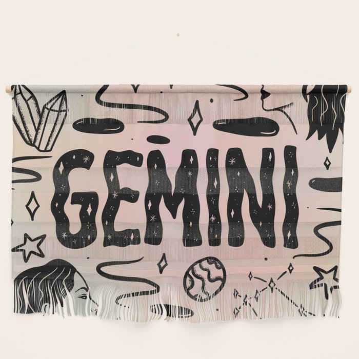 Celestial Gemini Wall Hanging Gallery Image 1