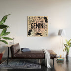 Celestial Gemini Wood Wall Art Gallery Image 2