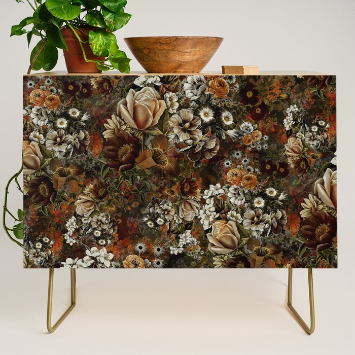 Night Garden Gold Credenza Gallery Image 1
