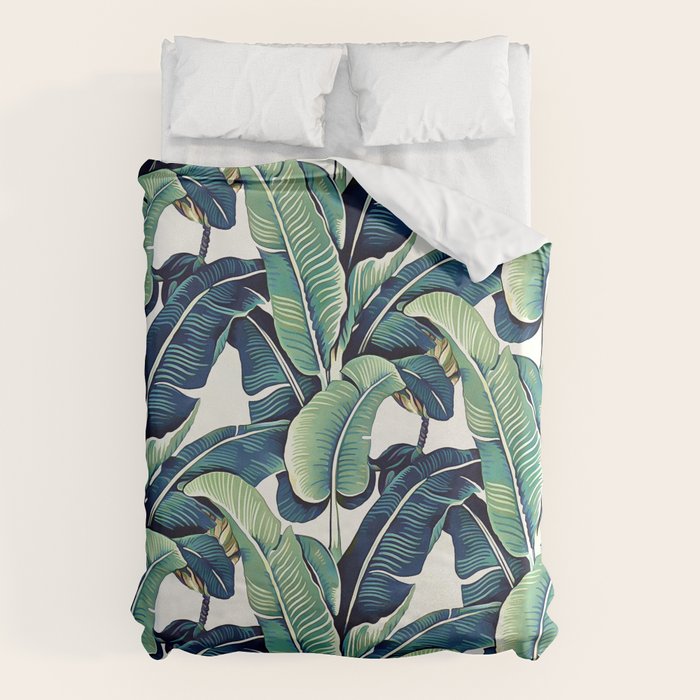Banana leaves Duvet Cover Gallery Image 1