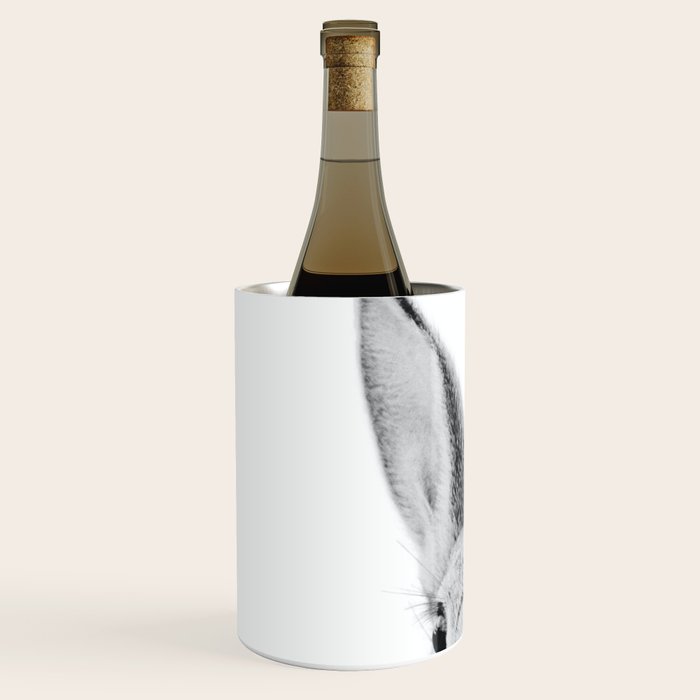 Rabbit Gum Print, Nursery Wall Art, Rabbit Poster, Bubblegum Art Wine Chiller Gallery Image 2