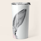 Rabbit Gum Print, Nursery Wall Art, Rabbit Poster, Bubblegum Art Travel Mug Gallery Image 2