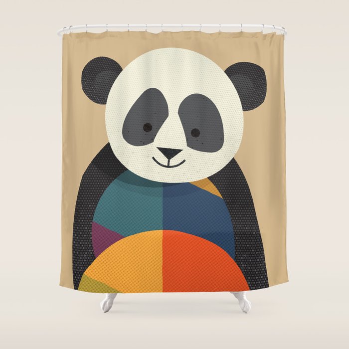 Giant Panda Shower Curtain Gallery Image 1