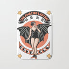 The Amazing Lady Bat Bath Mat Gallery Image 1
