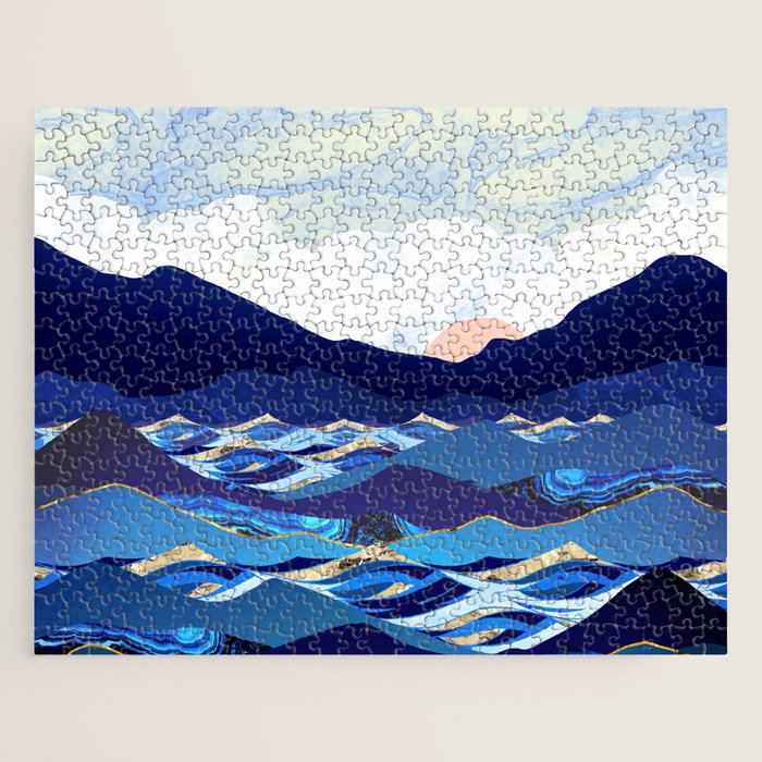 Ocean Blue Jigsaw Puzzle Gallery Image 1