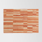 Scratchy Blocks - Tangerine Rug Gallery Image 2