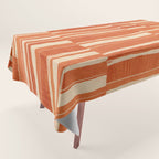 Scratchy Blocks - Tangerine Tablecloth Gallery Image 1