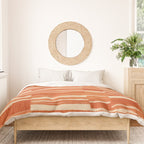 Scratchy Blocks - Tangerine Duvet Cover Gallery Image 3