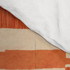 Scratchy Blocks - Tangerine Comforter Gallery Image 4