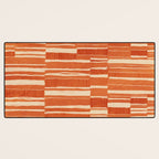 Scratchy Blocks - Tangerine Desk Mat Gallery Image 3
