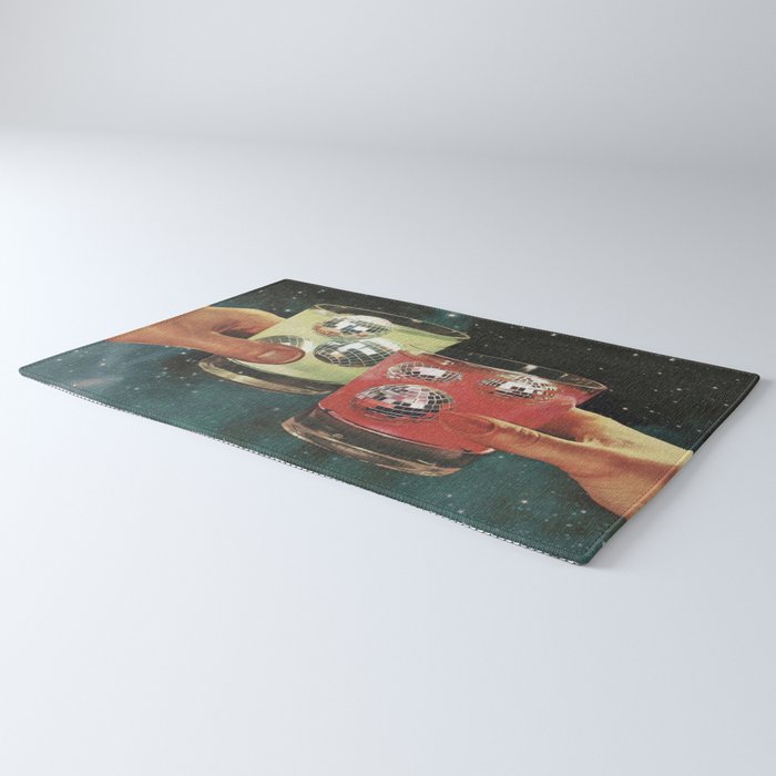 Cosmic Cheers - Disco Ball Margarita Rug Gallery Image 3
