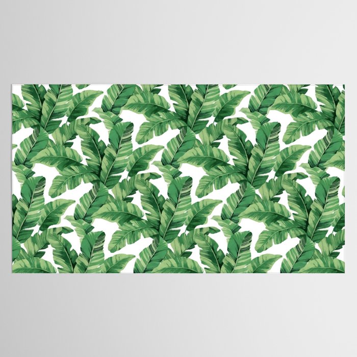 Tropical banana leaves IV Tablecloth Gallery Image 2