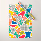 Color Patchwork: Bauhaus Edition Wrapping Paper Gallery Image 1