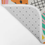 Color Patchwork: Bauhaus Edition Bath Mat Gallery Image 2