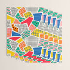 Color Patchwork: Bauhaus Edition Wrapping Paper Gallery Image 3